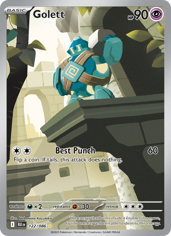 Golett — Pokémon card