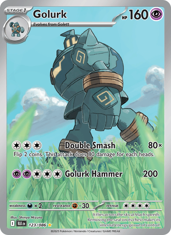Golurk — Pokémon card
