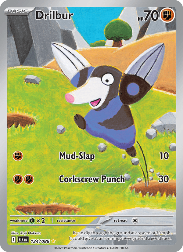 Drilbur — Pokémon card