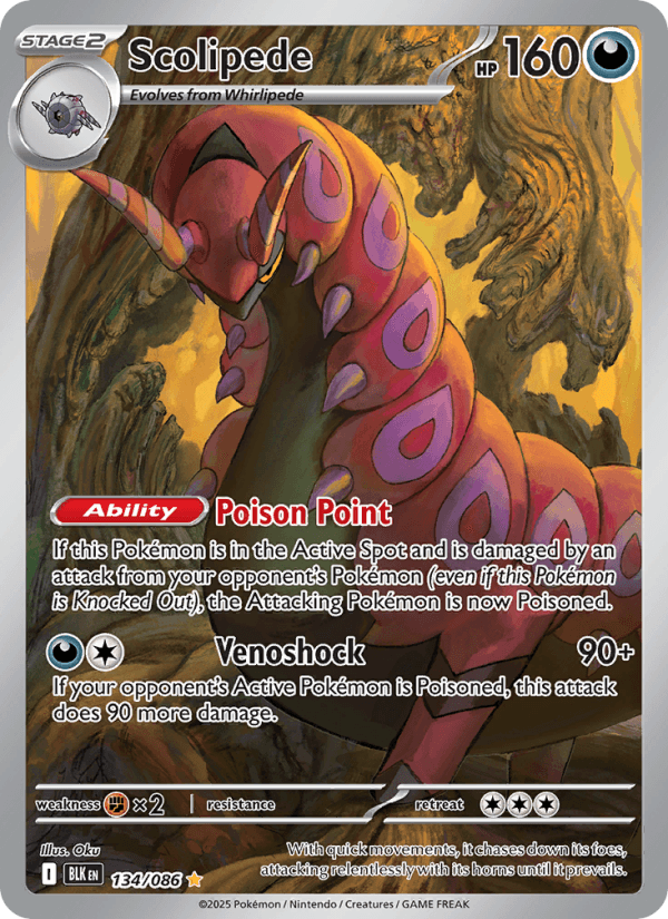 Scolipede — Pokémon card