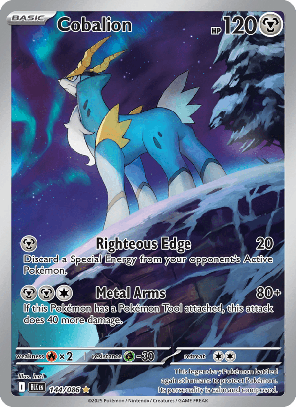 Cobalion — Pokémon card