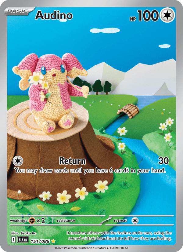 Audino — Pokémon card