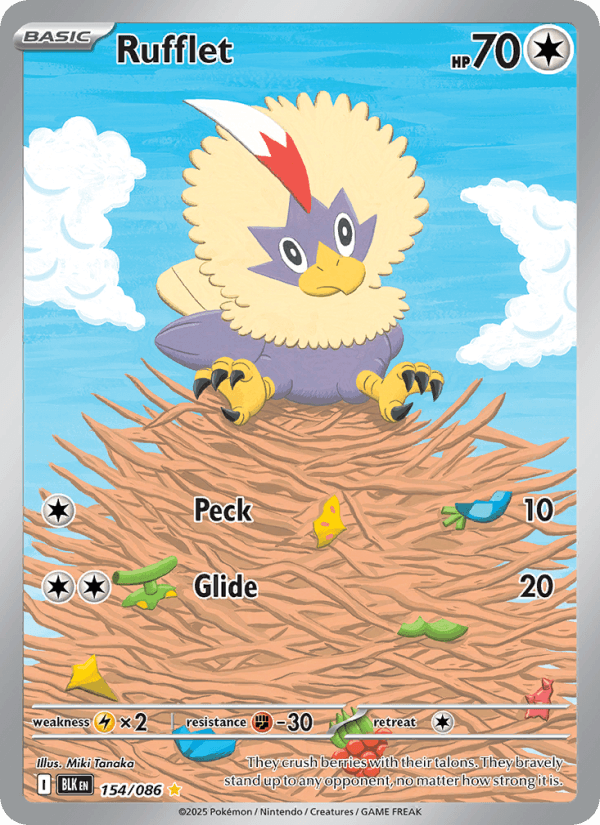 Rufflet — Pokémon card