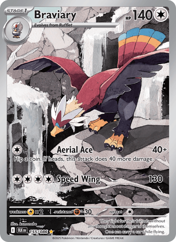 Braviary — Pokémon card