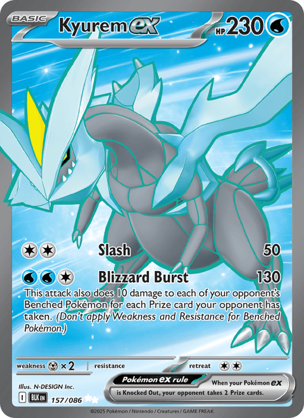 Kyurem ex — Pokémon card