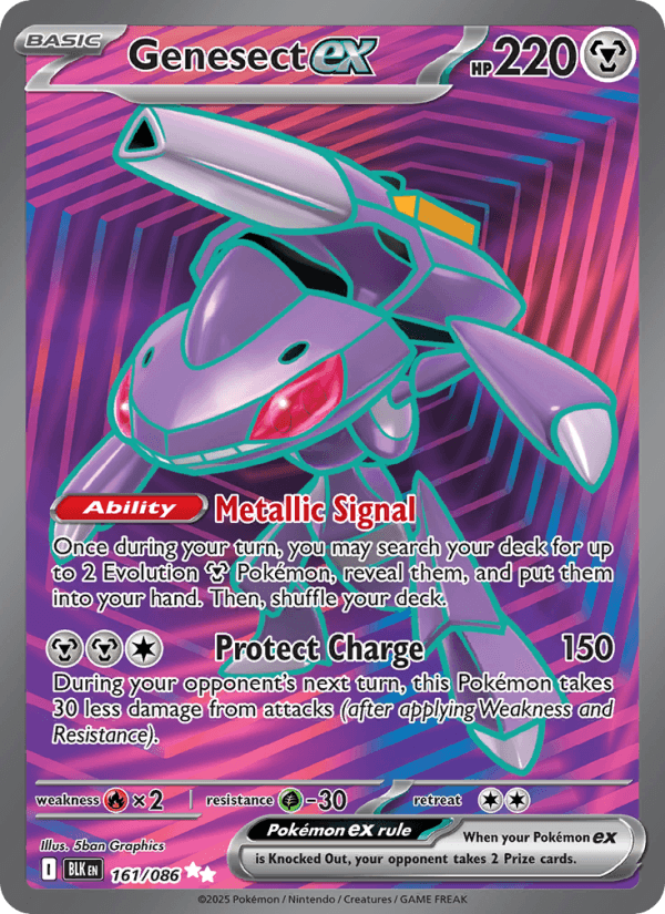 Genesect ex — Pokémon card