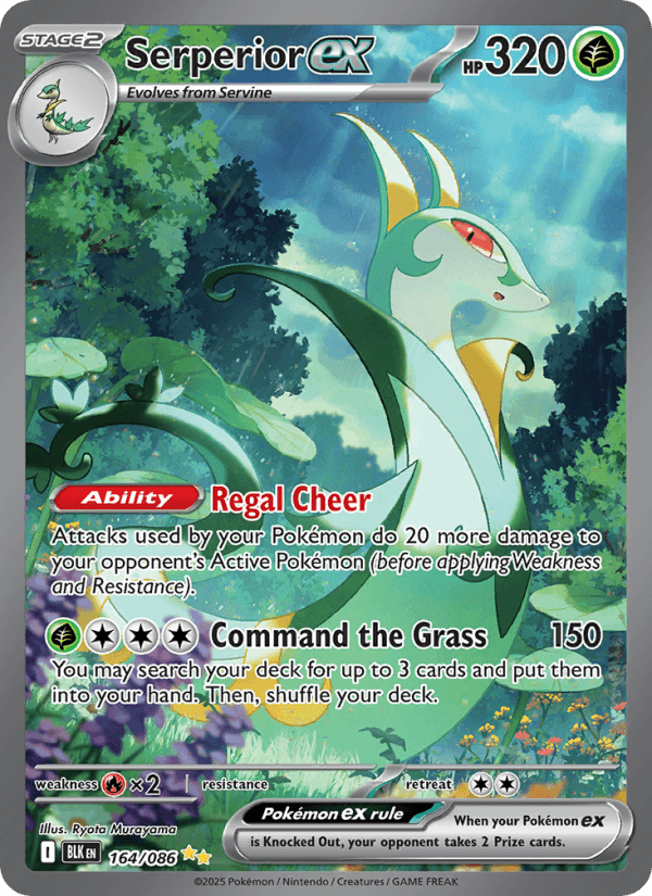 Serperior ex — Pokémon card
