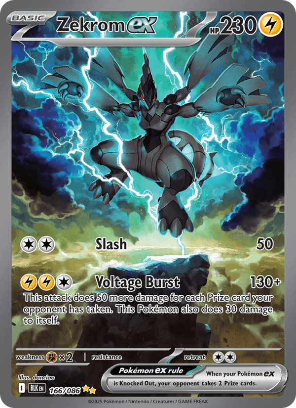 Zekrom ex — Pokémon card