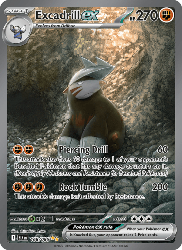Excadrill ex — Pokémon card