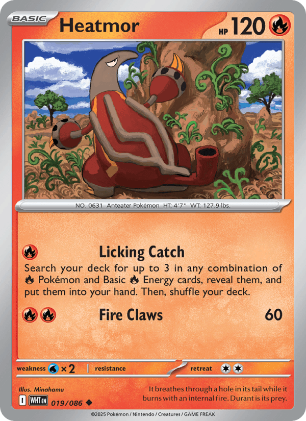 Heatmor — Pokémon card