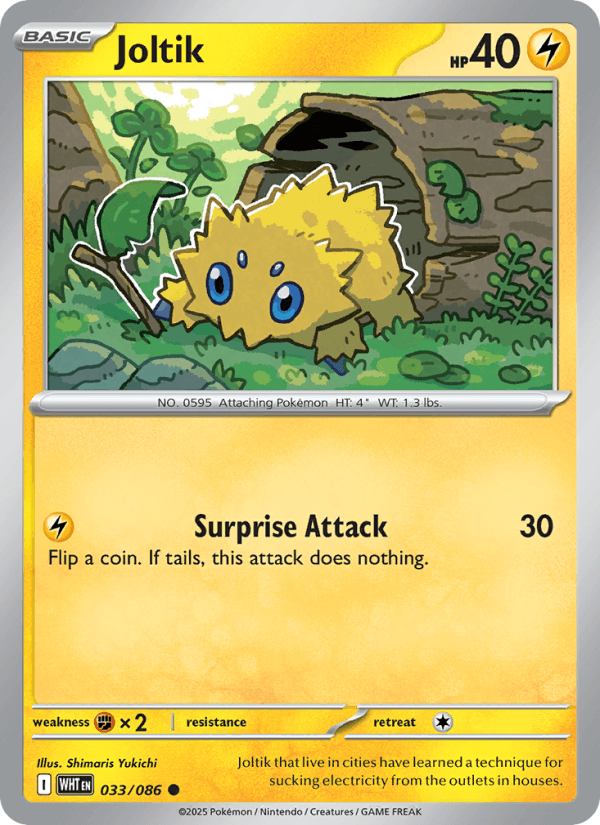Joltik — Pokémon card