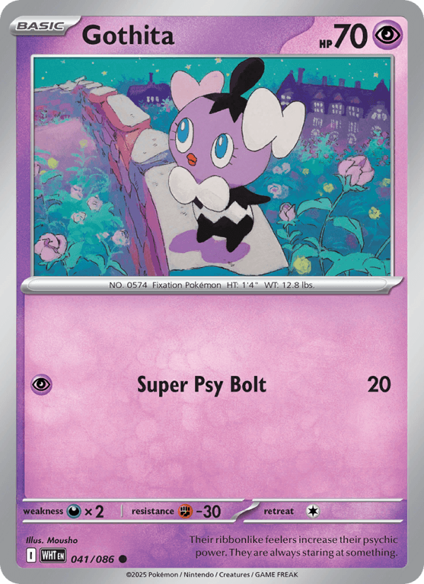 Gothita — Pokémon card