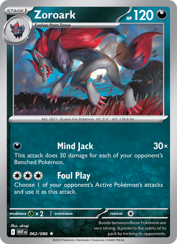 Zoroark — Pokémon card