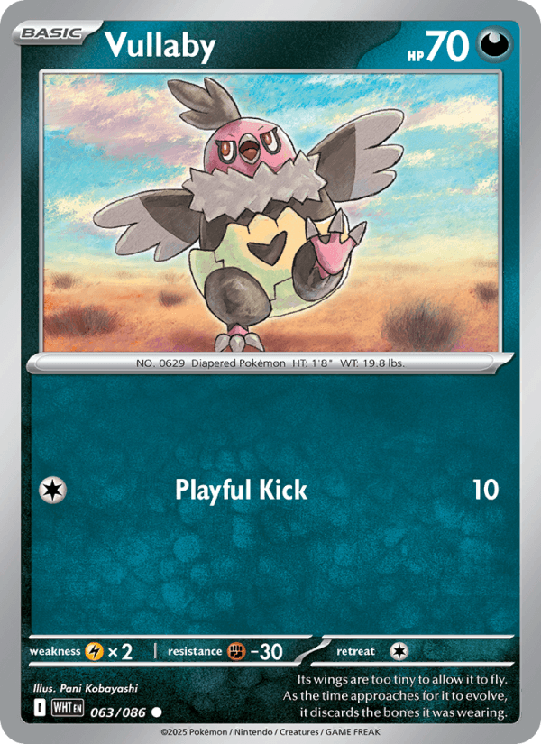 Vullaby — Pokémon card