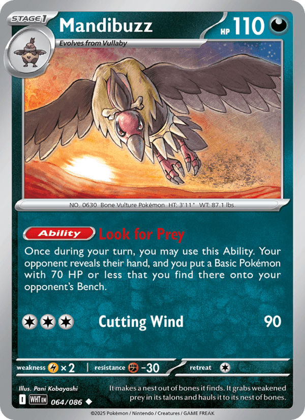 Mandibuzz — Pokémon card