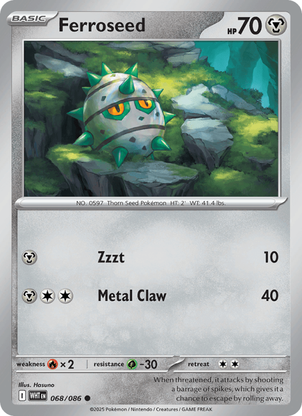 Ferroseed — Pokémon card