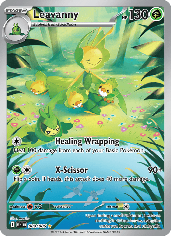 Leavanny — Pokémon card