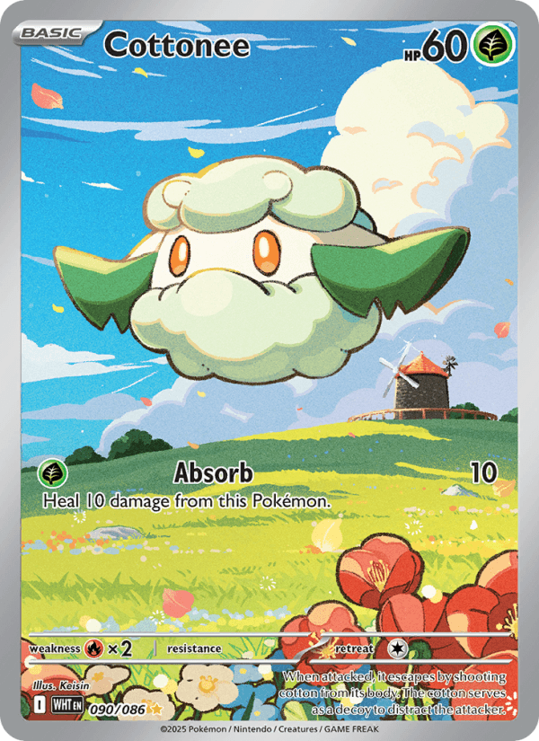 Cottonee — Pokémon card