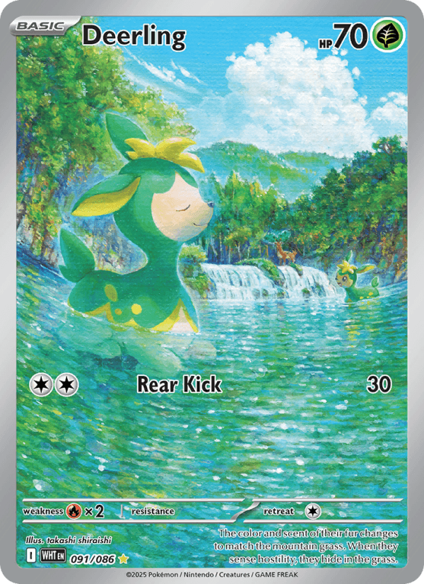 Deerling — Pokémon card