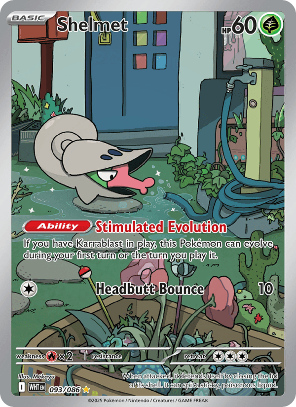 Shelmet — Pokémon card