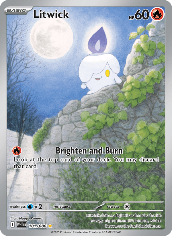 Litwick — Pokémon card
