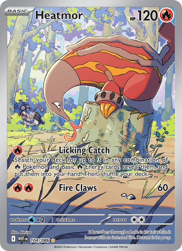 Heatmor — Pokémon card