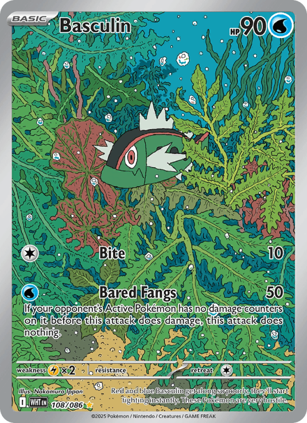 Basculin — Pokémon card