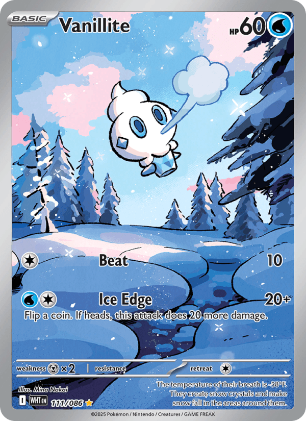Vanillite — Pokémon card