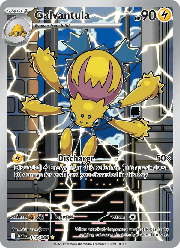 Galvantula — Pokémon card