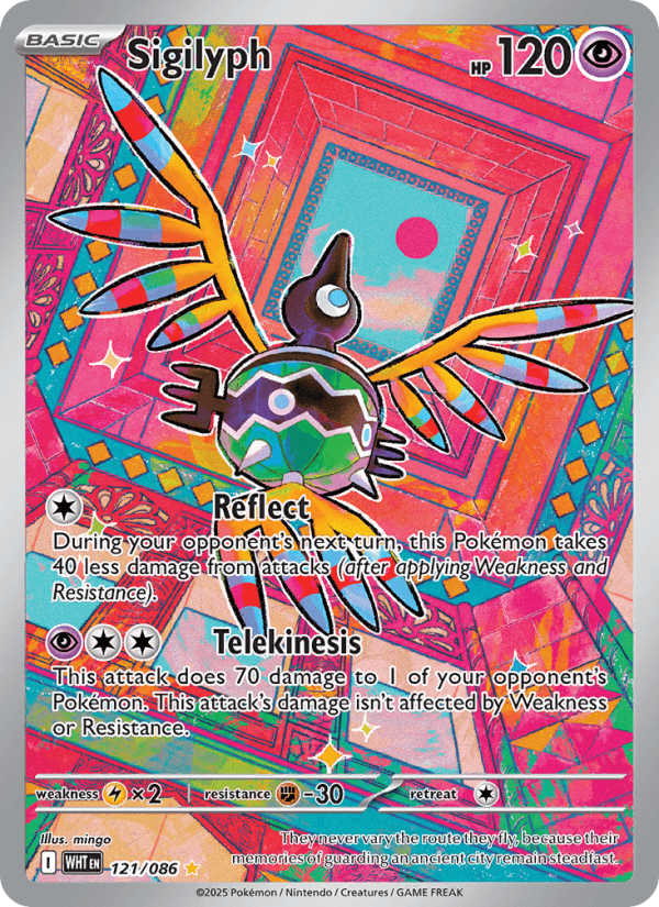 Sigilyph — Pokémon card