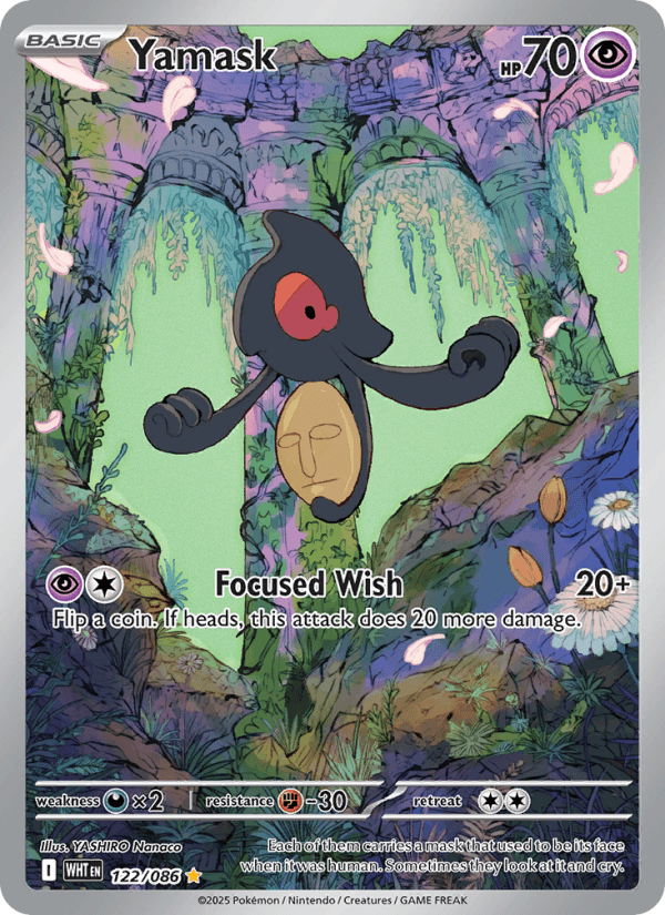 Yamask — Pokémon card