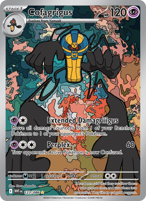 Cofagrigus — Pokémon card