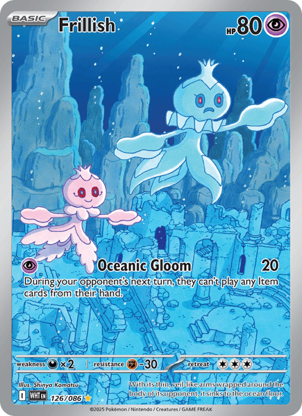 Frillish — Pokémon card
