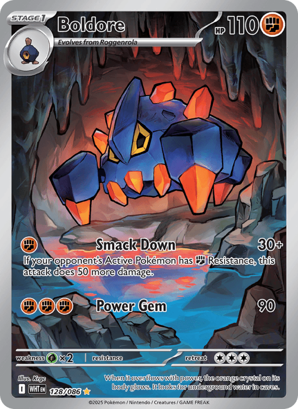 Boldore — Pokémon card