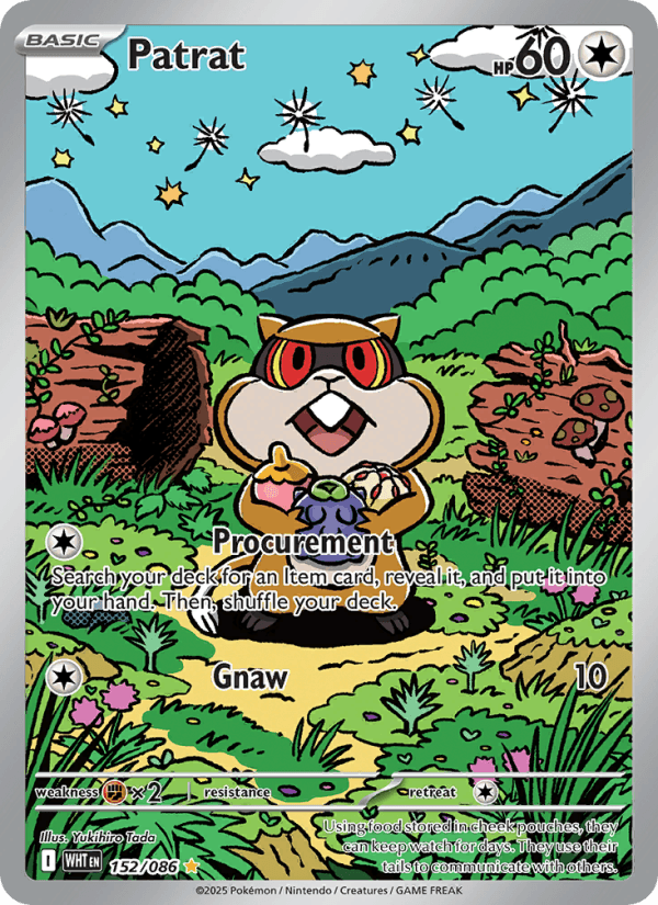 Patrat — Pokémon card