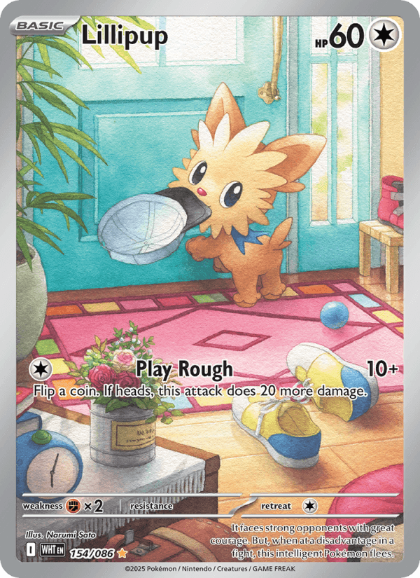 Lillipup — Pokémon card