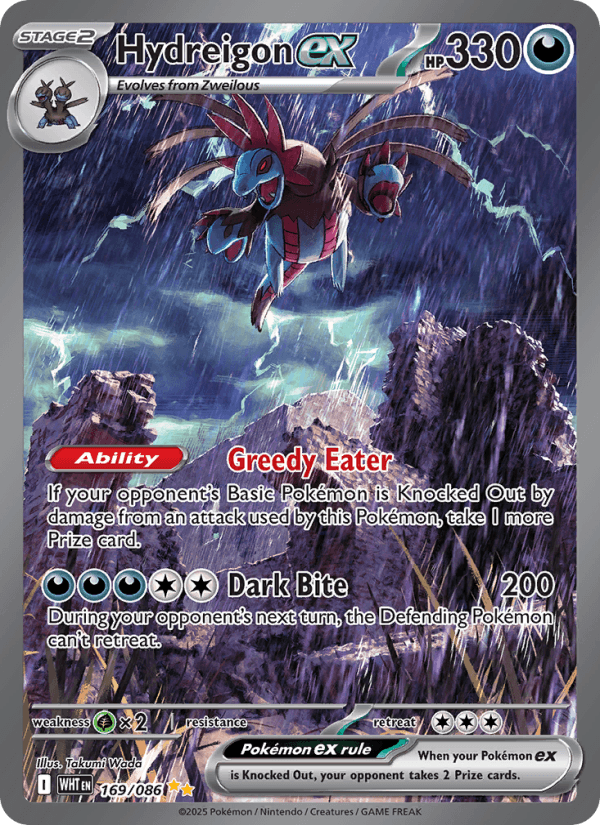 Hydreigon ex — Pokémon card