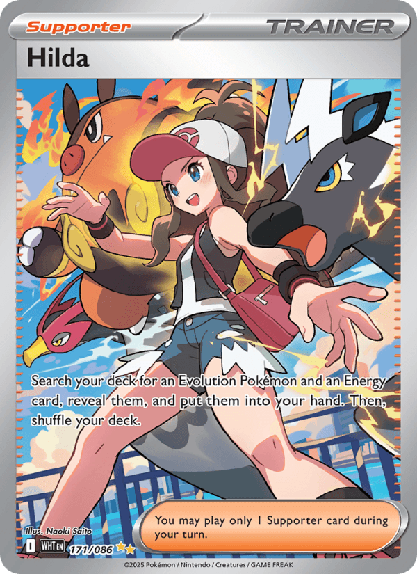 Hilda — Pokémon card