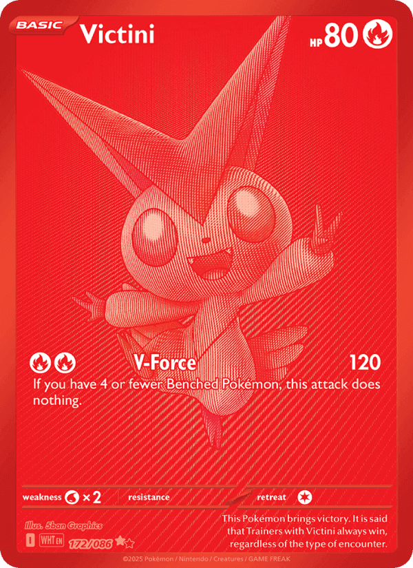 Victini — Pokémon card
