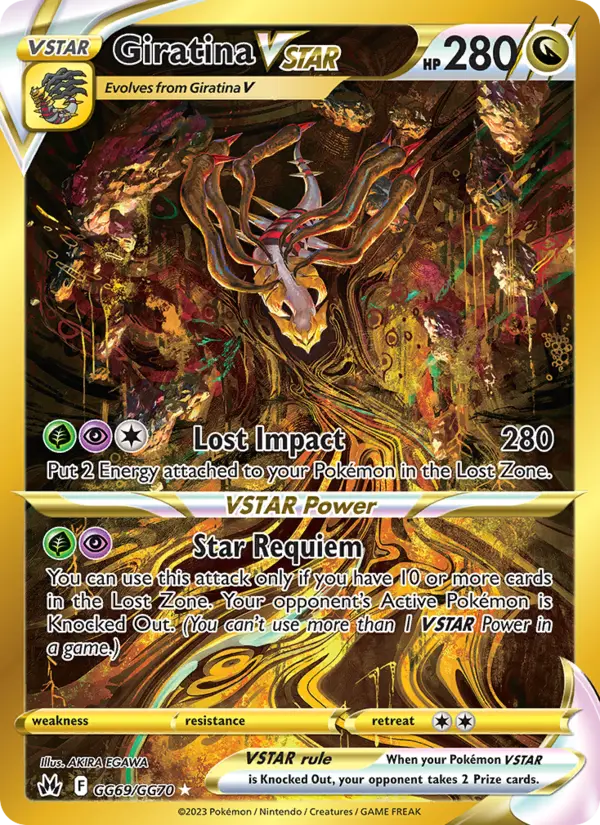 Giratina VSTAR — Pokémon card