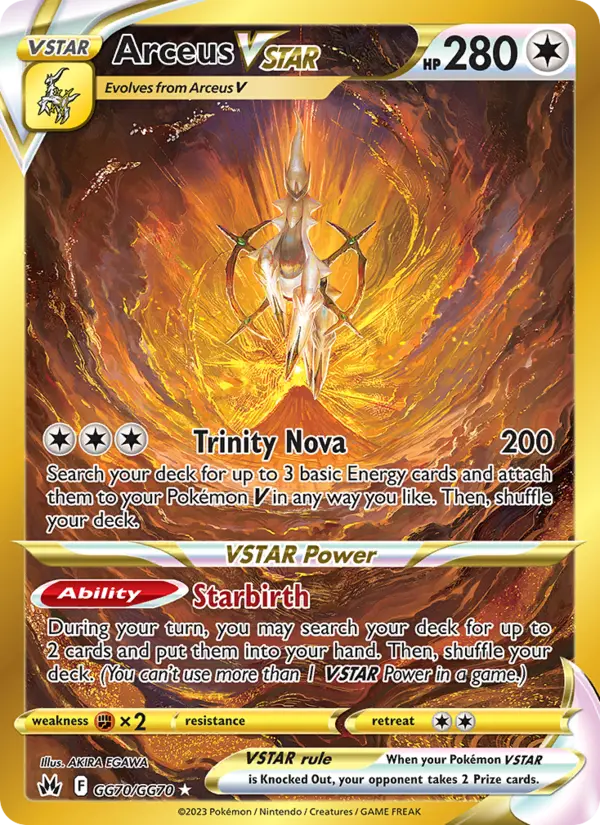 Arceus VSTAR — Pokémon card