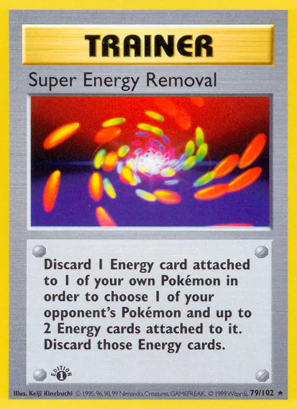 Super Energy Removal, Pokémon card