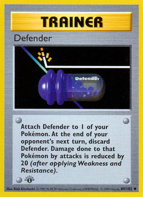 Defender, Pokémon card