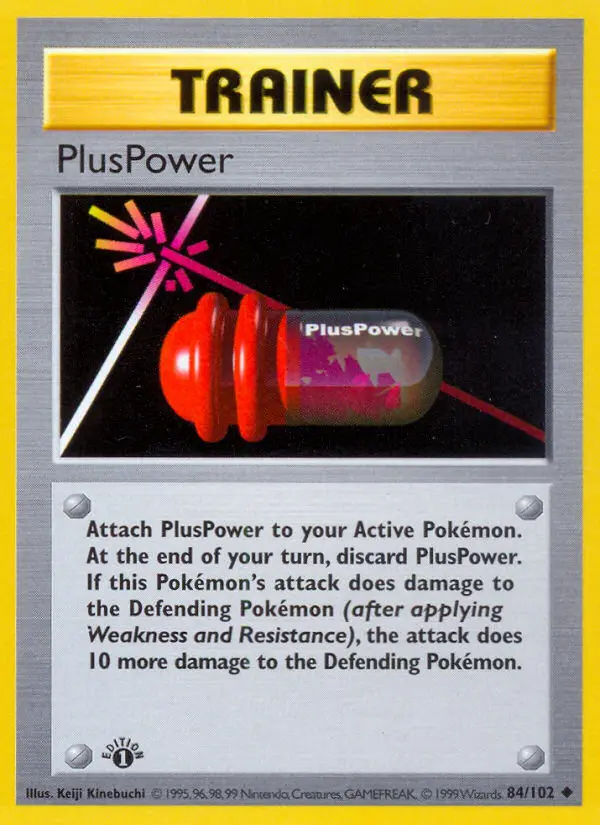 PlusPower, Pokémon card