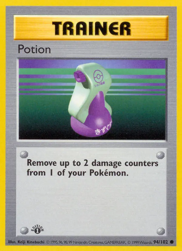 Potion, Pokémon card