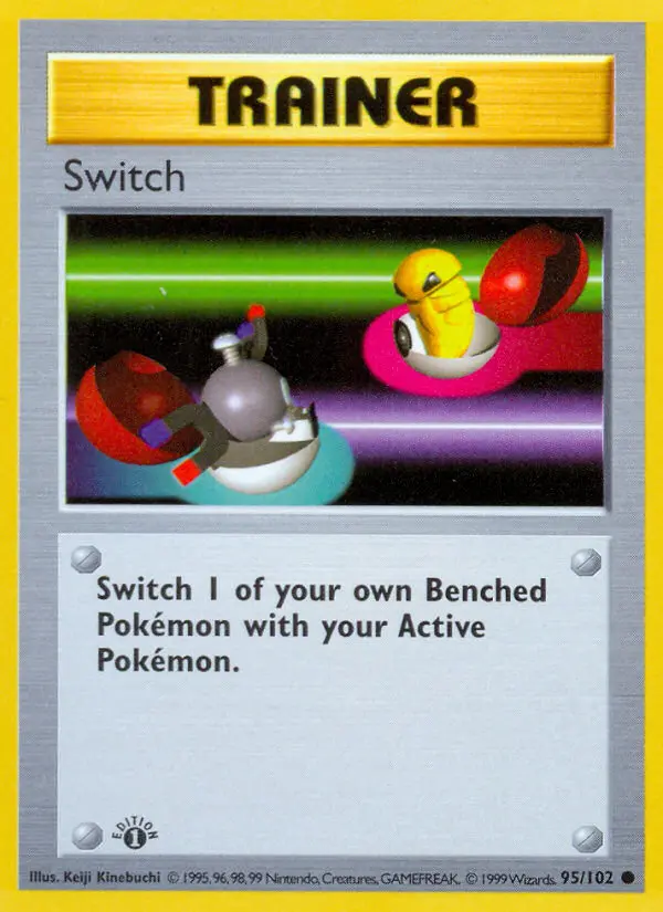 Switch, Pokémon card