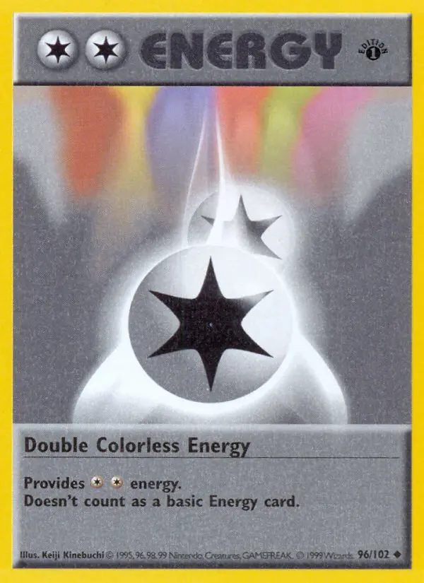 Double Colorless Energy, Pokémon card