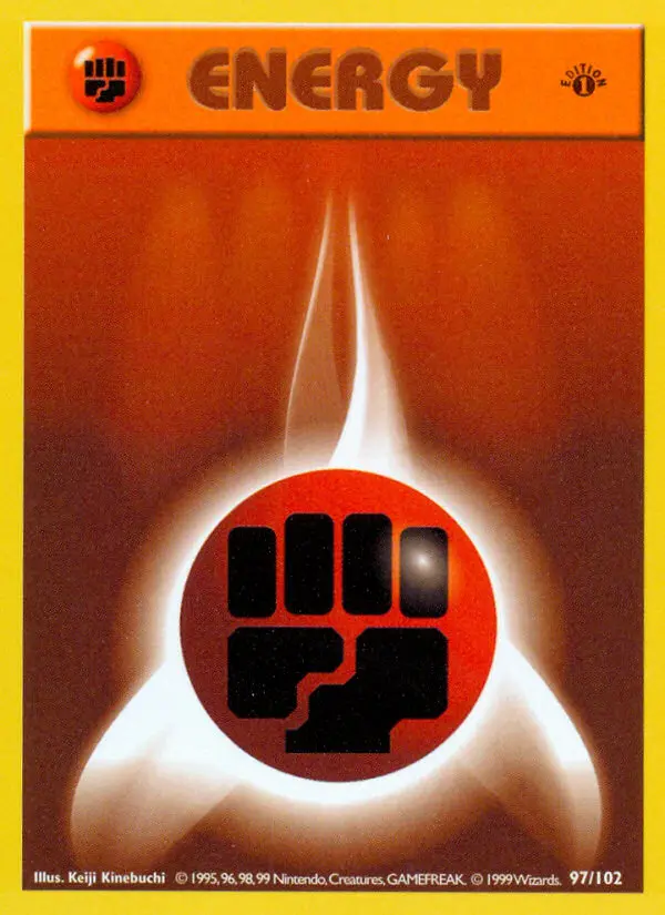 Fighting Energy, Pokémon card