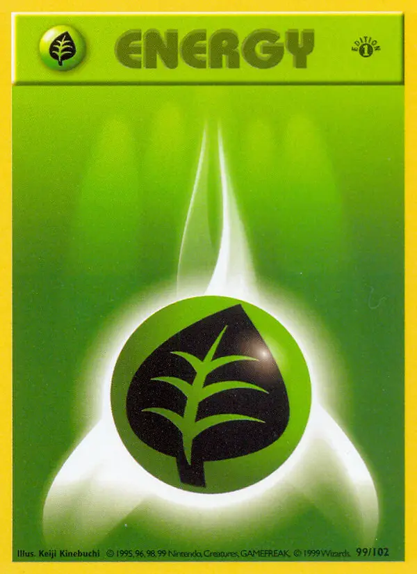 Grass Energy, Pokémon card