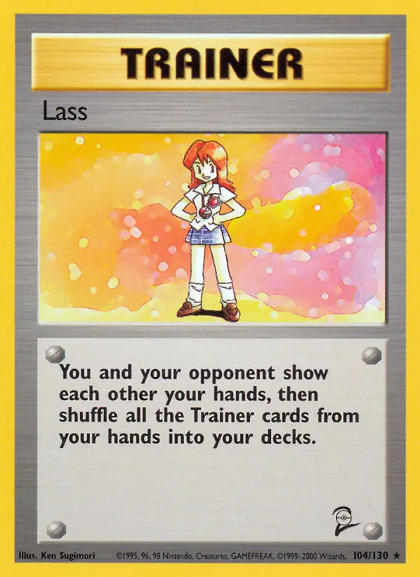 Lass, Pokémon card
